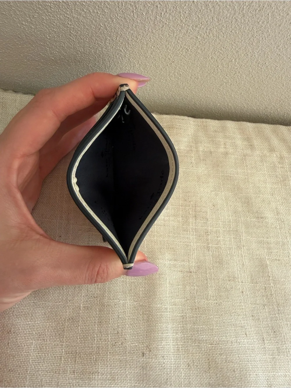 kate spade Fluttery Fly Butterfly Small Slim 3D Leather Card Holder